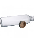 Szklana butelka 600 ml z logo | Elegancki gadżet reklamowy B2B