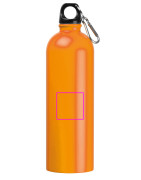 Butelka stalowa 750 ml – lekka, wytrzymała i z logo