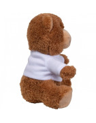 Pluszowy miś Helsinki z logo – ekologiczny gadżet reklamowy