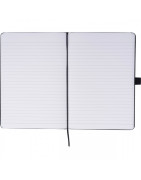 Notes A5 z papieru kamiennego – trwały, wodoodporny z logo