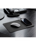Podkładka pod mysz z ładowaniem bezprzewodowym 15W – z logo