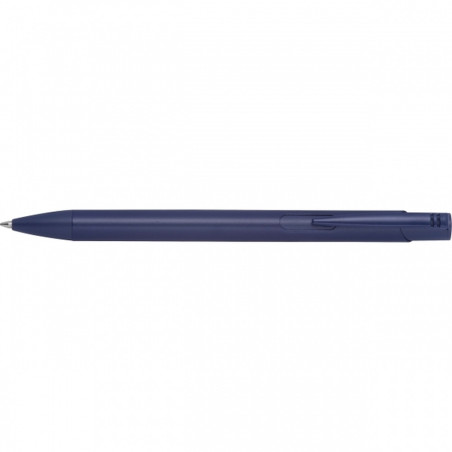 Aluminiowy długopis eko z niebieskim wkładem – z grawerem logo