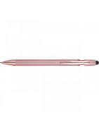 Żelowy długopis reklamowy z aluminium z recyklingu – touch pen i logo