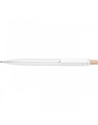 Długopis reklamowy z recyklingowego ABS i bambusa – z logo