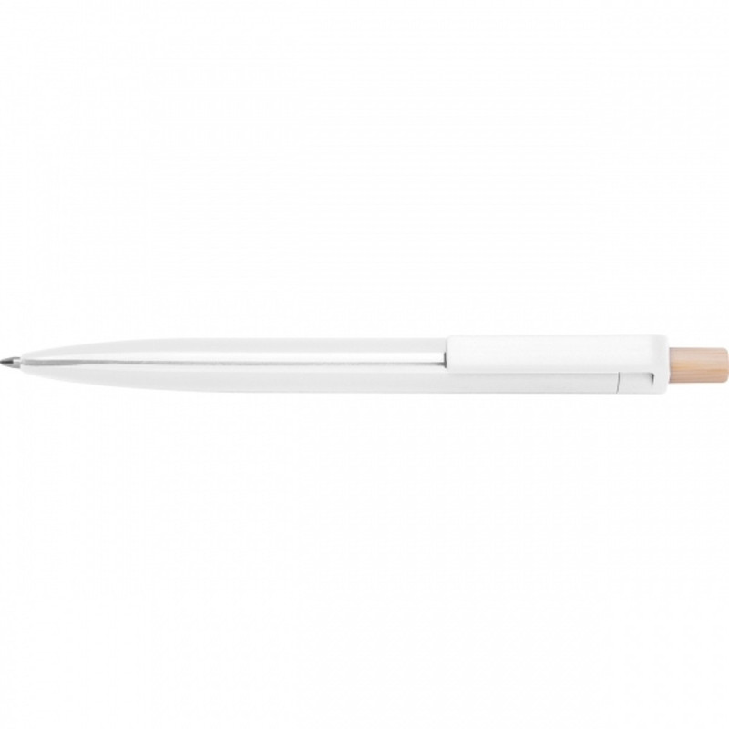 Długopis reklamowy z recyklingowego ABS i bambusa – z logo