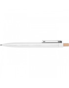 Długopis reklamowy z recyklingowego ABS i bambusa – z logo