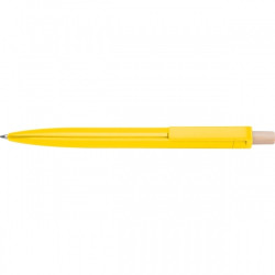 Długopis ABS eco z bambusowym przyciskiem – elegancki z logo