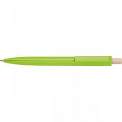 Długopis ekologiczny ABS z bambusowym przyciskiem – z nadrukiem logo