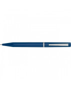 Recyklingowy zestaw do pisania – 2 długopisy obrotowe z logo