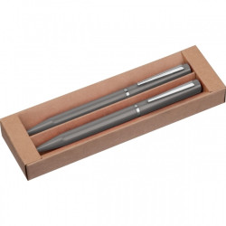 Ekologiczny komplet długopisów z recyklingu – możliwość znakowania