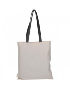 Torba na zakupy z recyklingu 140 g/m² – ekologiczna z logo