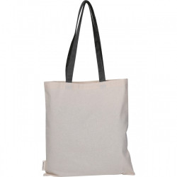 Torba na zakupy z recyklingu 140 g/m² – ekologiczna z logo