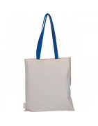 Ekologiczna torba zakupowa z bawełny i PET z recyklingu – z logo