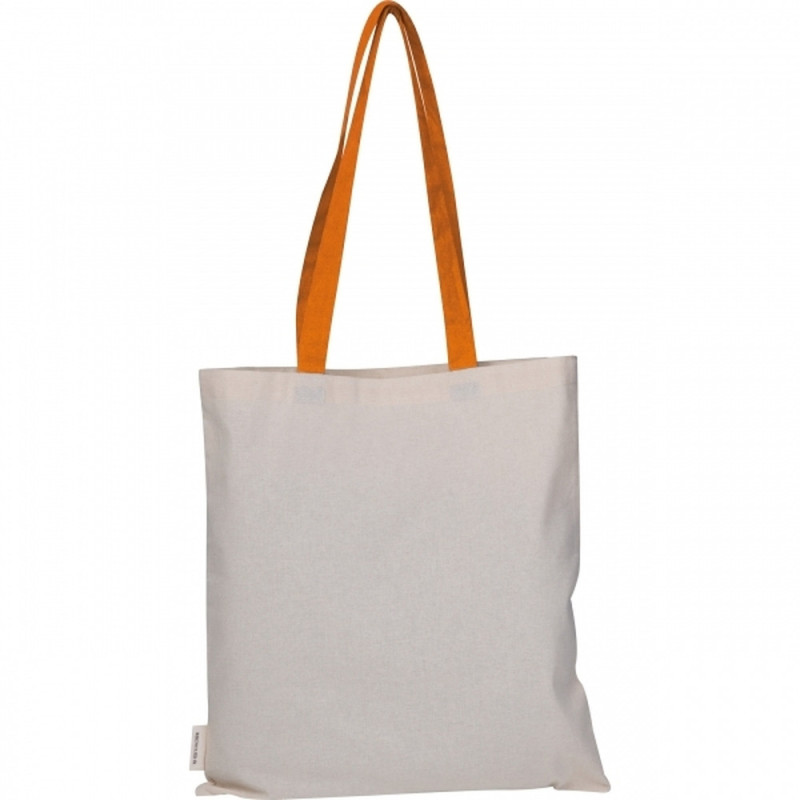 Torba na zakupy z bawełny i PET z recyklingu – ekologiczna z logo