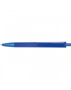 Ekologiczny długopis soft touch z recyklingowanego ABS z logo