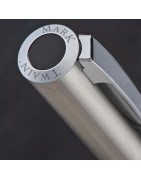 Metalowy długopis Mark Twain w akrylowym etui z logo firmy