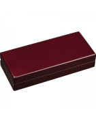 Zestaw piśmienniczy Mark Twain długopis i pióro wieczne w etui z logo