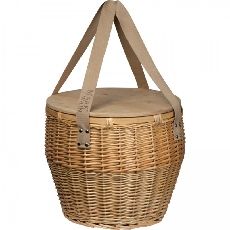 Kosz piknikowy Mark Twain z możliwością znakowania logo firmy