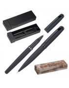 Zestaw piśmienny długopis i pióro kulkowe Mark Twain z logo