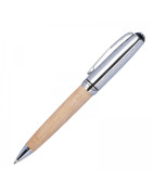 Drewniany zestaw piśmienniczy Mark Twain  długopis i pióro kulkowe