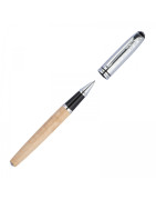 Drewniany zestaw piśmienniczy Mark Twain  długopis i pióro kulkowe