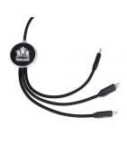 Długi kabel 3w1 z podświetlanym logo, W201TG