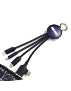 Kabel z podświetlanym logo 4w1, RXD-368