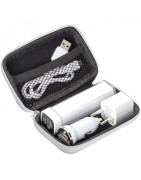 Zestaw podróżny power bank 2 200 mAh i wtyczki EXETER