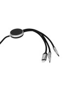 DŁUGI KABEL 5W1 Z PODŚWIETLANYM LOGO, W102TG