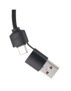 Kabel 4w1 z podświetlnym logo - LH-ZM02