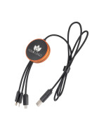 kabel z ładowarką indukcyjną 4w1 z podświetlanym logo w drewnianej obudowie - i5w