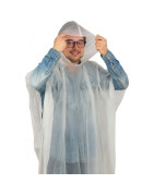 Poncho przeciwdeszczowe biodegradowalne FLEURUS