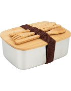 Lunch box ze sztućcami 1000 ml DIEST