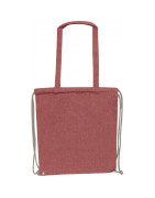 Torba bawełniana z długimi uszami z recyklingu 140 g/m2 ADDISON