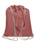 Torba bawełniana z długimi uszami z recyklingu 140 g/m2 ADDISON