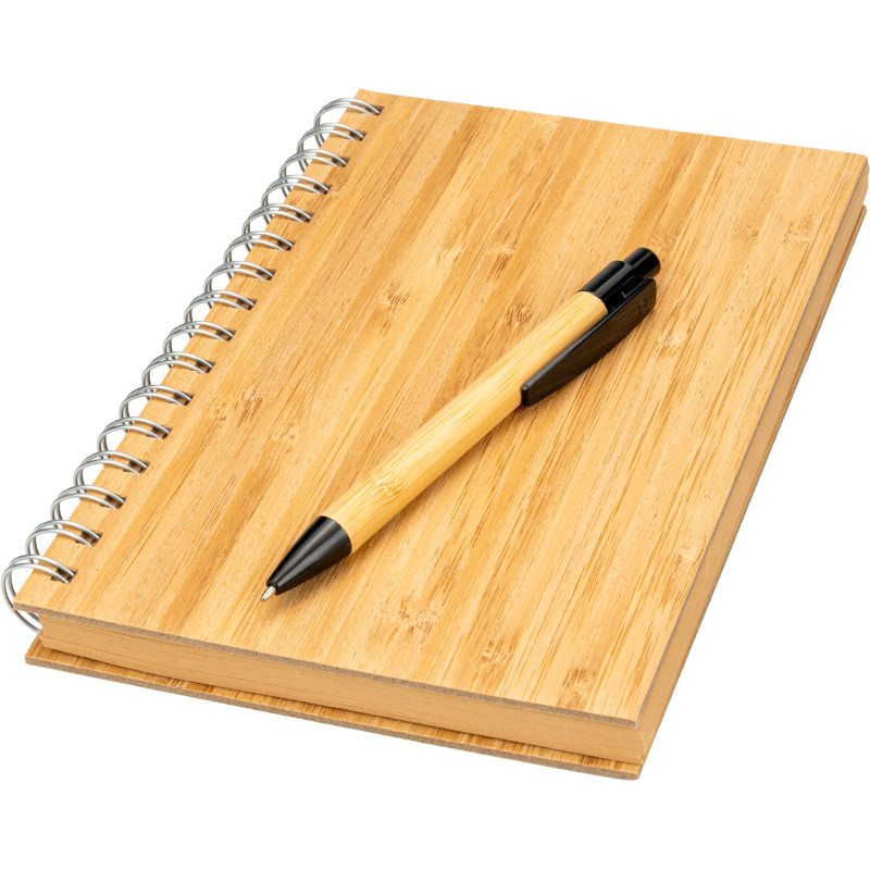 Notes A5 w linie z długopisem PISA