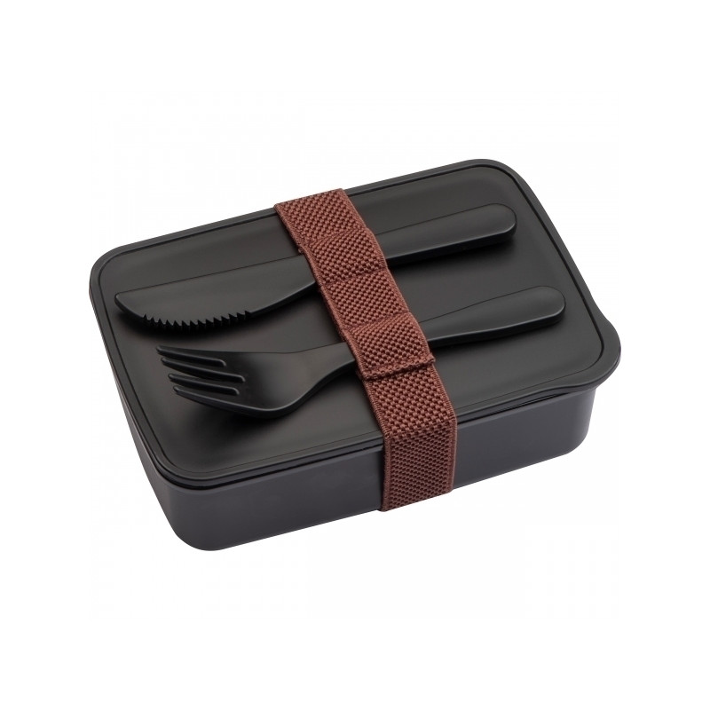 Lunch box ze sztućcami 600 ml VIGO
