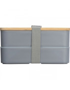 Lunch box 2x600 ml ze sztućcami PESCARA