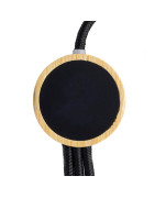 Długi kabel 3w1 z podświetlanym logo w drewnianej obudowie, LH-ZMU06