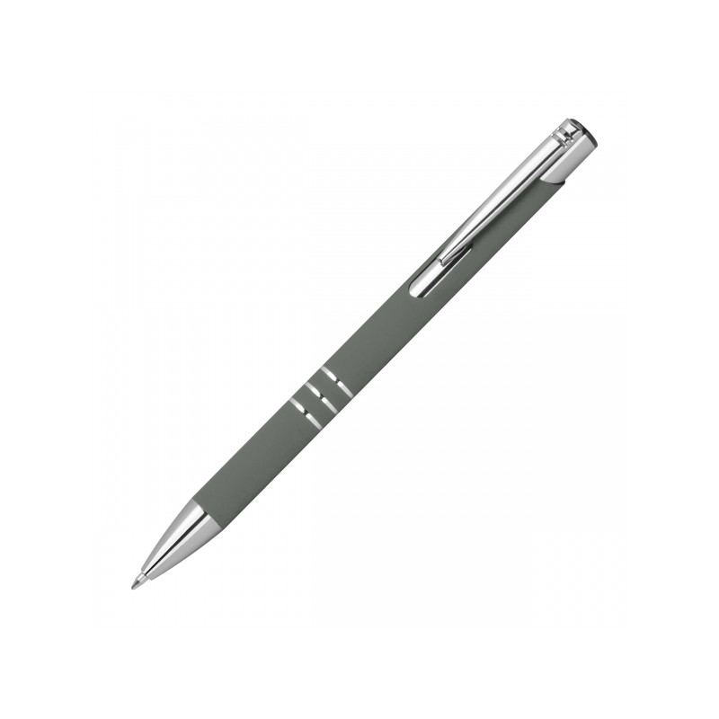 Długopis metalowy półżelowy soft touch DUNMORE