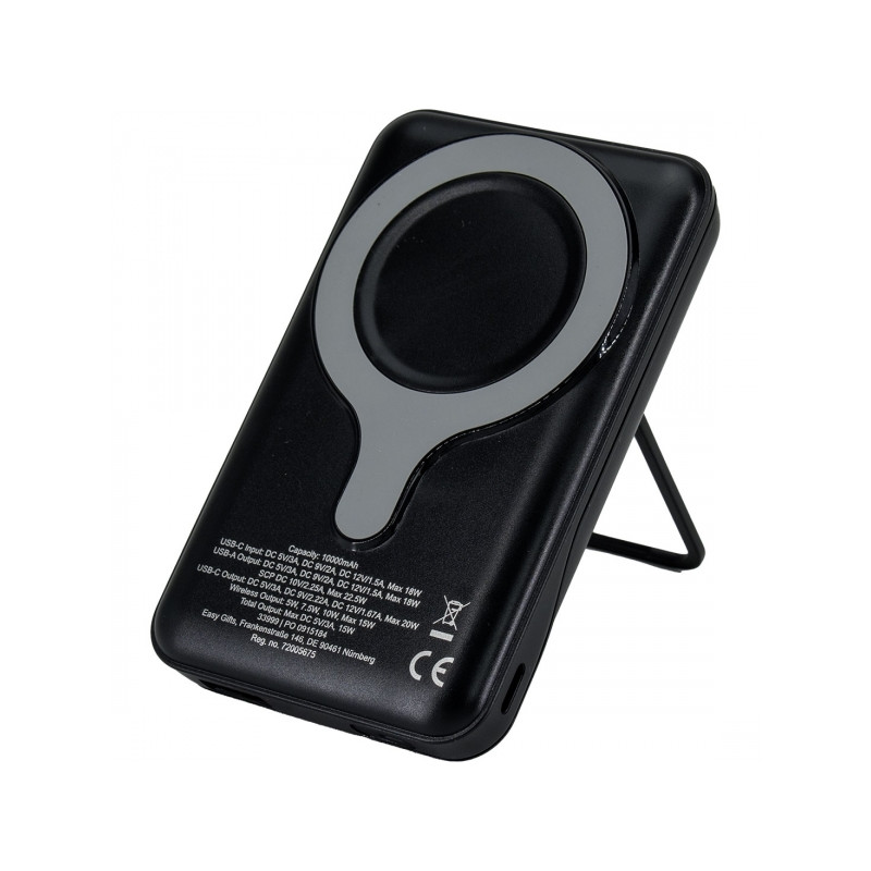 Power bank 10 000 mAh z ładowarką indukcyjną VENTURA