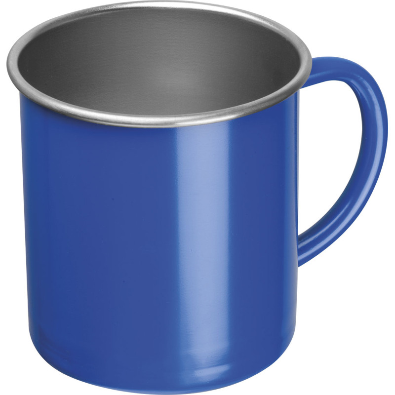 Kubek stalowy 350 ml TREZZO Kubek stalowy 350 ml TREZZO