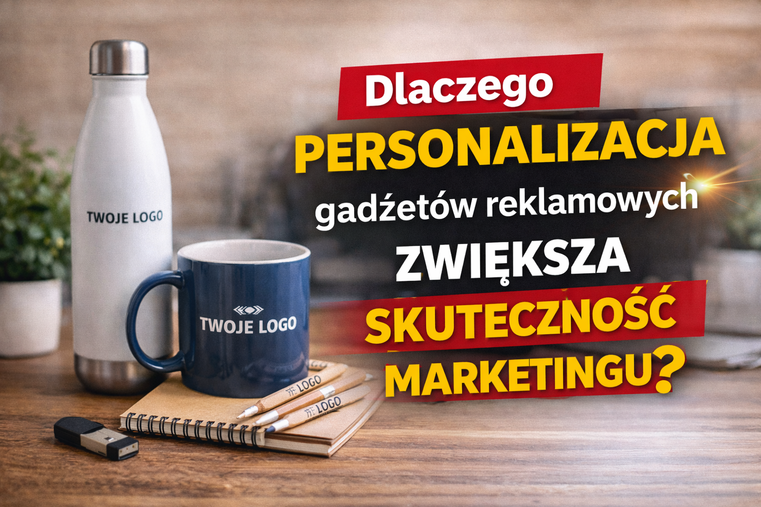 Dlaczego personalizacja gadżetów reklamowych zwiększa skuteczność marketingu?