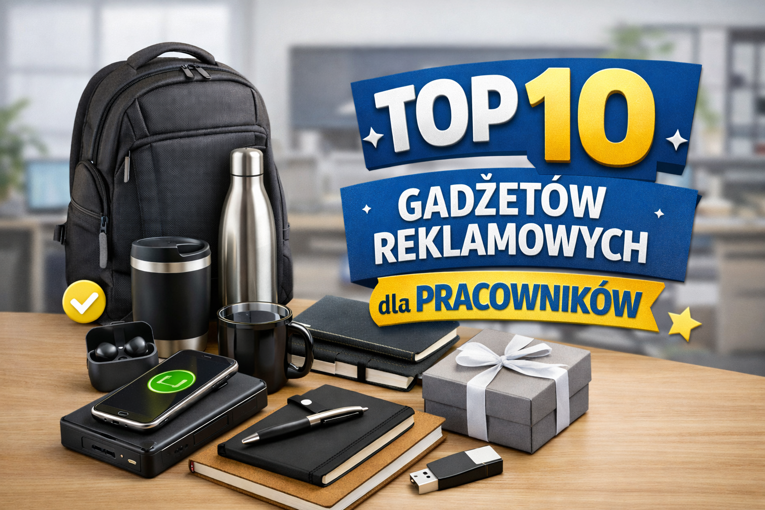 Top 10 gadżetów reklamowych dla pracowników